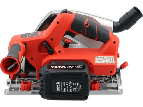 YATO Merülőfűrész 18 V ( 4 ah akkuval és vezetősínnel )