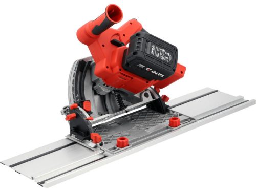 YATO Merülőfűrész 18 V ( 4 ah akkuval és vezetősínnel )