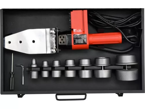 YATO Műanyagcső hegesztő 16-63 mm 0-300 °C 850 W