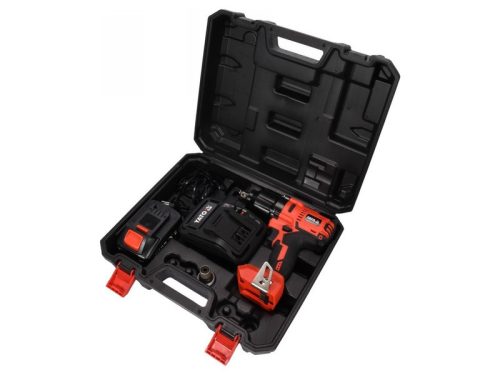 YATO Akkus ütvecsavarozó 1/2" 700 Nm szénkefe nélküli 18 V (1 x 3,0 Ah akku + töltő)