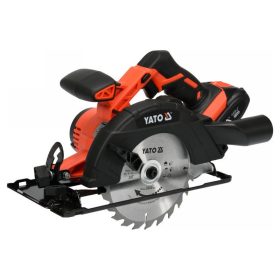   YATO Akkus körfűrész 165 mm 18 V Li-Ion (1 x 2,0 Ah akku + töltő)
