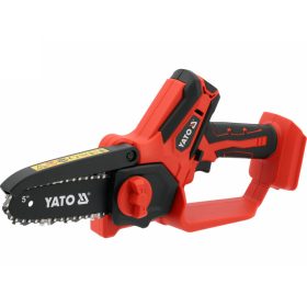   YATO Akkus láncfűrész 127 mm 5" 18 V ( akku és töltő nélkül )
