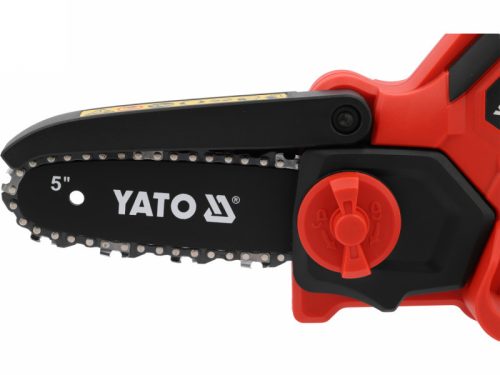 YATO Akkus láncfűrész 127 mm 5" 18 V ( akku és töltő nélkül )
