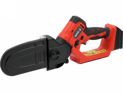 YATO Ács láncfűrész szénkefe nélküli 127 mm 5" 18 V ( akku és töltő nélkül )