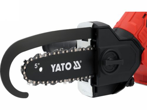YATO Ács láncfűrész szénkefe nélküli 127 mm 5" 18 V ( akku és töltő nélkül )