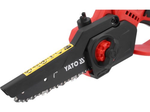 YATO Akkus láncfűrész 175 mm szénkefe nélküli 18 V (akku és töltő nélkül)
