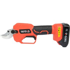 YATO Akkus metszőolló 18 V (1 x 2 Ah akku + töltő)