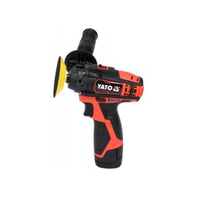   YATO Akkus polírozó 80 mm 12 V Li-Ion (1 x 2,0 Ah akku + töltő)