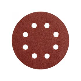 YATO Tépőzáras fíbertárcsa 125 mm / P60 8 lyukas (5 db)