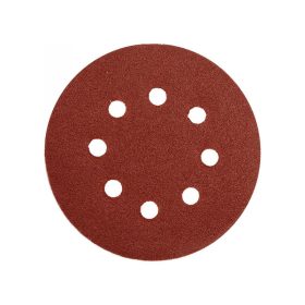   YATO Tépőzáras fíbertárcsa 125 mm / P220 8 lyukas (5 db)