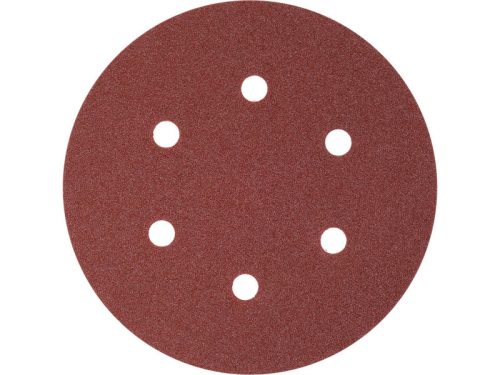 YATO Tépőzáras fíbertárcsa 150 mm / P100 6 lyukas (50 db)