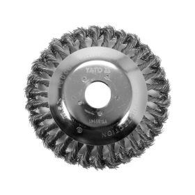   YATO Döntött sodrott körkefe 150 x 25,4 mm fűkaszához, fűszegélyvágóhoz