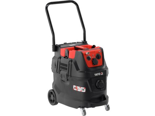 YATO Ipari porszívó automata szűrőlerázós pneumatikus csatlakozóval 1600 W