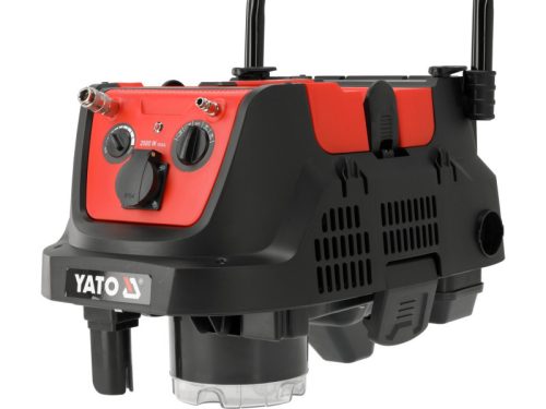 YATO Ipari porszívó automata szűrőlerázós pneumatikus csatlakozóval 1600 W
