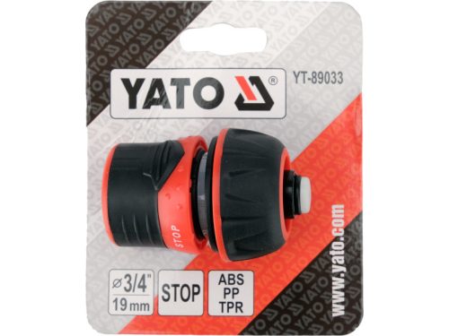 YATO Gyorscsatlakozó 3/4" stoppos és zárható