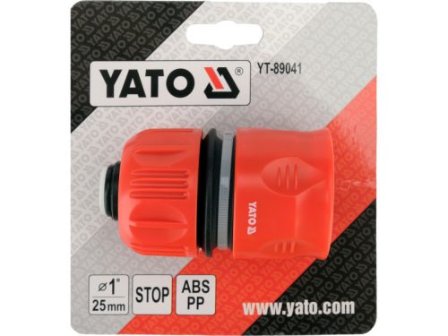 YATO Gyorscsatlakozó 1" stoppos