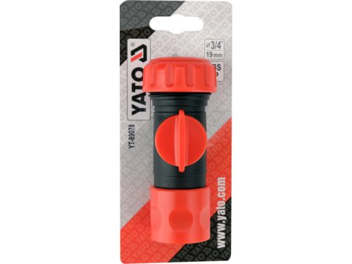 YATO Gyorscsatlakozó szelepes 3/4"