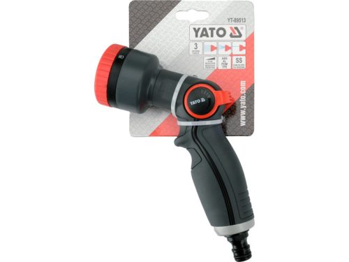 YATO Öntözőpisztoly 3 funkciós alumínium