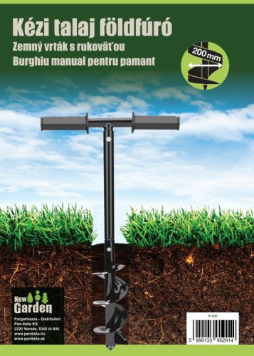 61302 Kézi földfúró 20cm