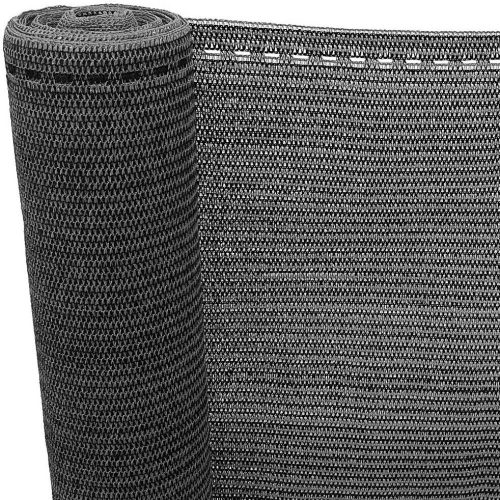 ÁHM 1*10 m Minimáltex antracit-fekete árnyékolóháló