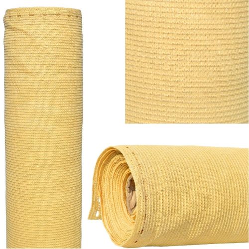 Bézs SAHARA árnyékoló háló 1,5x50m,180 gr/m2.