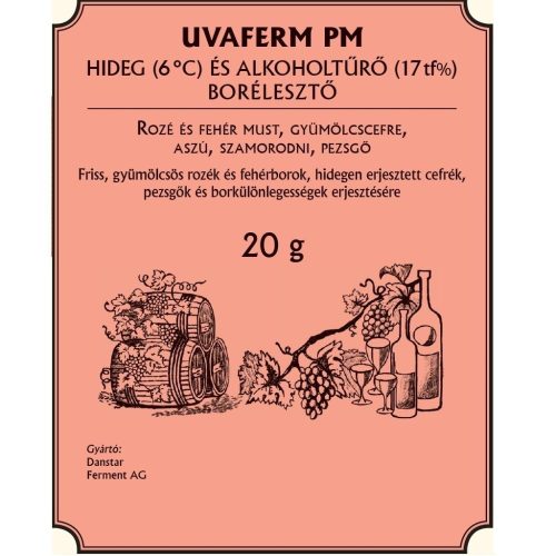 Borélesztő Uvaferm PM
