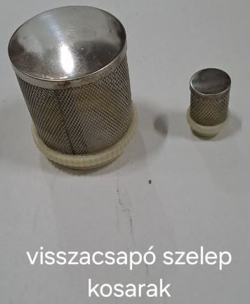 KOSÁR 2˝ VISSZACSAPÓ SZELEP
