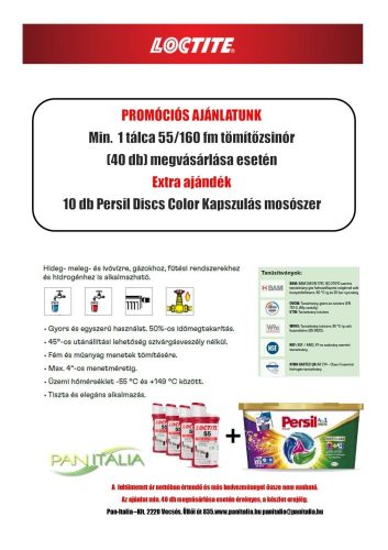 LOCTITE-PERSIL PROMÓCIÓ (40+10)