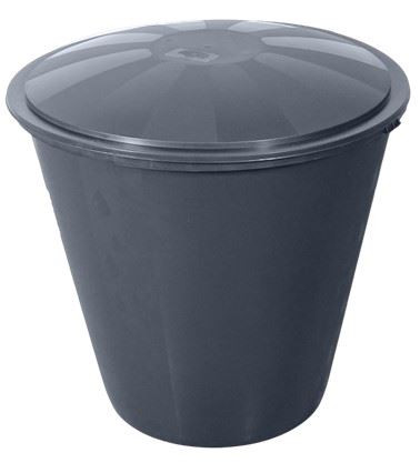 ECOTANK szürke,kerek esővízgyűjtő 500 literes