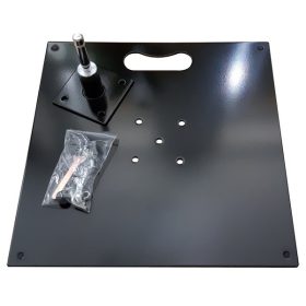   3,9m-es  kültéri strandzászló-rúdhoz ROTÁTOR  és ACÉLTALP (2db-ból áll)