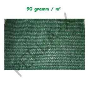 Árnyékolóháló ZÖLD (2 x 50 m) 90gr/m2 80%