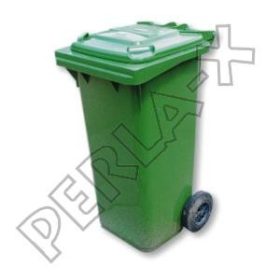 Háztartási kuka 120 l kerekes 0330 zöld (11953)