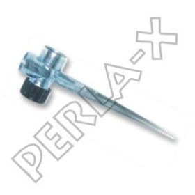 Leszúrótüske fém kétutas1/2