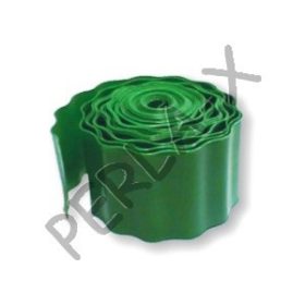 Pázsitszegély műanyag zöld (20 cm x 9 m)