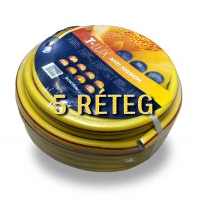 Locsolótömlő SÁRGA OLASZ 3/4" 25 m (5 rétegű)