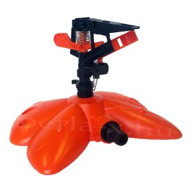 Öntözőtalp, szektorálható műanyag fejjel