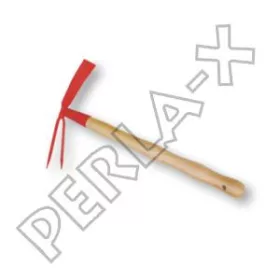 Temetői kapa nyéllel