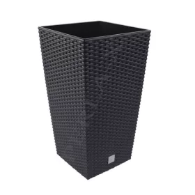 Virágváza rattan 225mm barna DRTS225