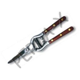 Szüretelőolló kovácsolt fa betétes nyéll