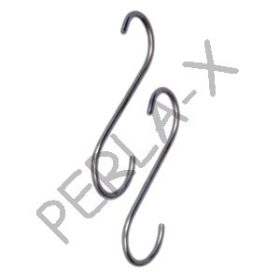 Húskampó, 5 mm, rozsdamentes acél