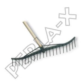 Gereblye műanyag 19fogú 52cm NYEL.130-as nyél