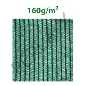Árnyékolóháló ZÖLD (1,2x10m) 160gr/m2 90%