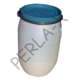 Hordó fedeles fehér 220l bilincsel /Pan 829102