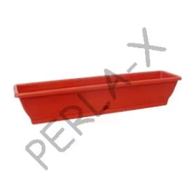 Virágláda tálcával 80cm 16l (IPE) TERRACOTTA (10 db/cs)