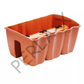 Balkonláda korlátra 40cm DCRO400 TERRACOTTA