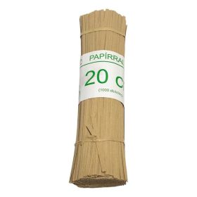 Kötöző natúr papír 20 cm (50 db/k)