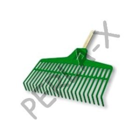   Lombseprű műa. 28 fogú sárga -színes NYELEZETT (sz66xm53)