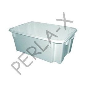 Húsosláda I osztályú fehér 600x400x240