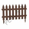 Kerítés IPLSU barna 7db/cs 350x3220mm