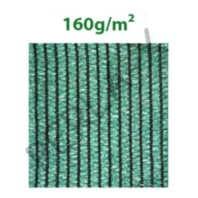 Árnyékolóháló ZÖLD (2 x 50 m) 160gr/m2 90%